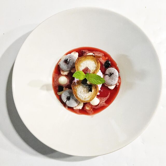 Explosion de frutos rojos