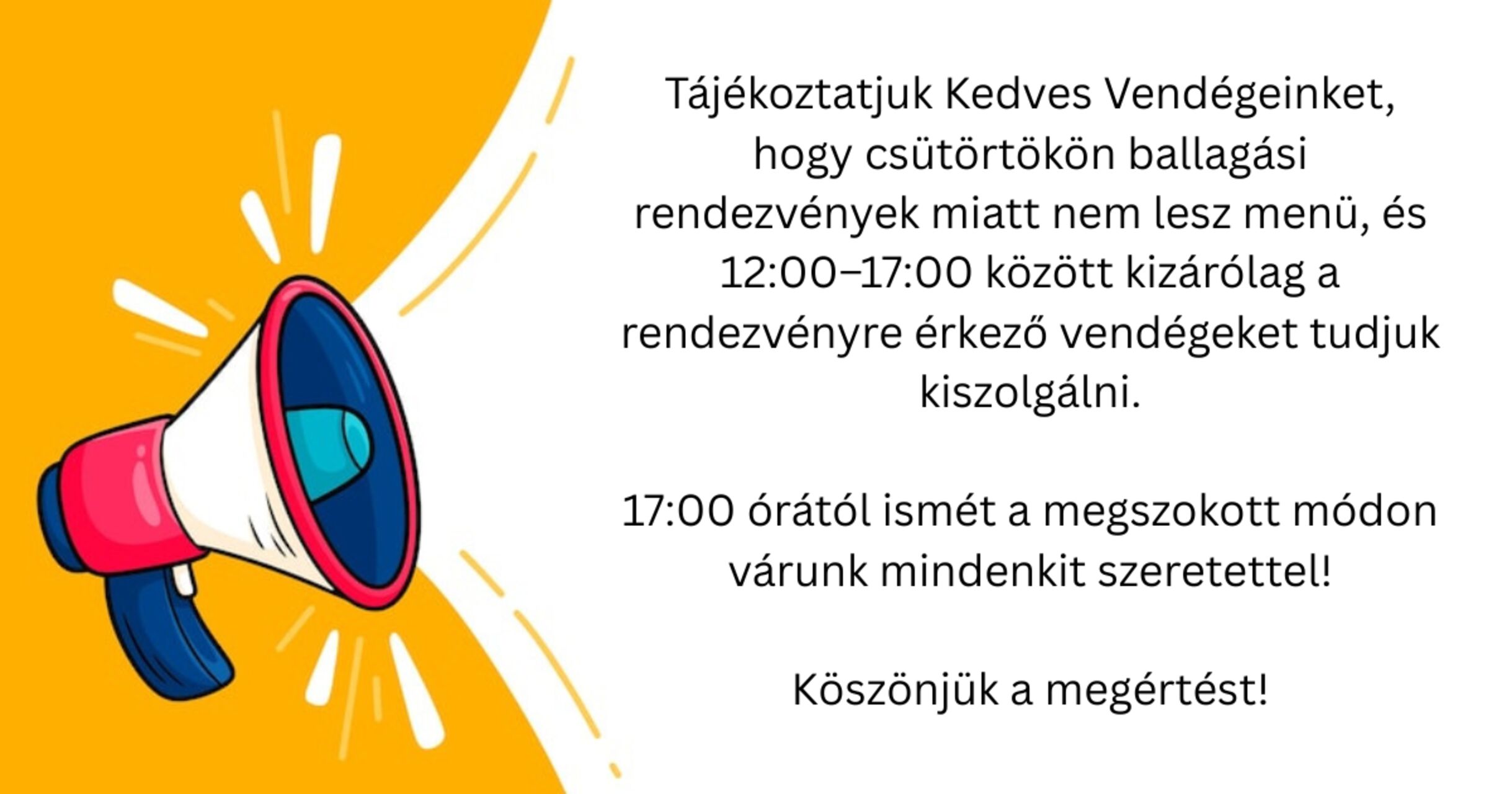 Egyedi nyitvatartási