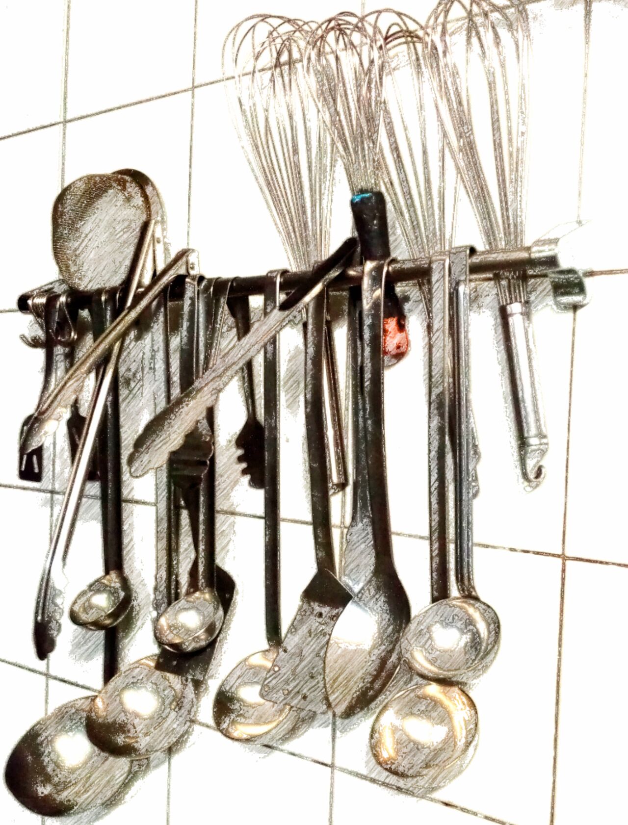 Ne louche pas sur les plats !!