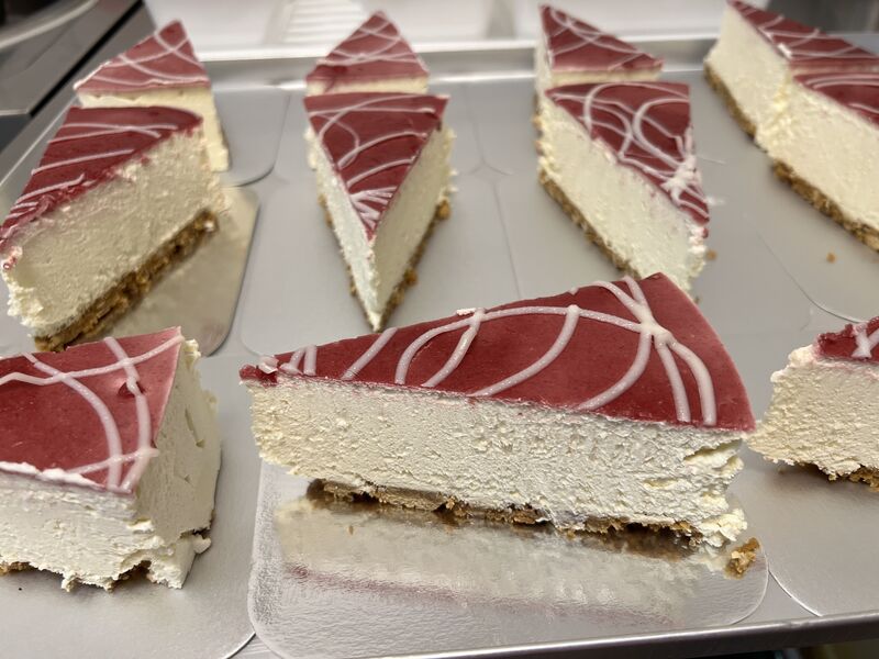 Cheesecake Panna Cotta Himbeer