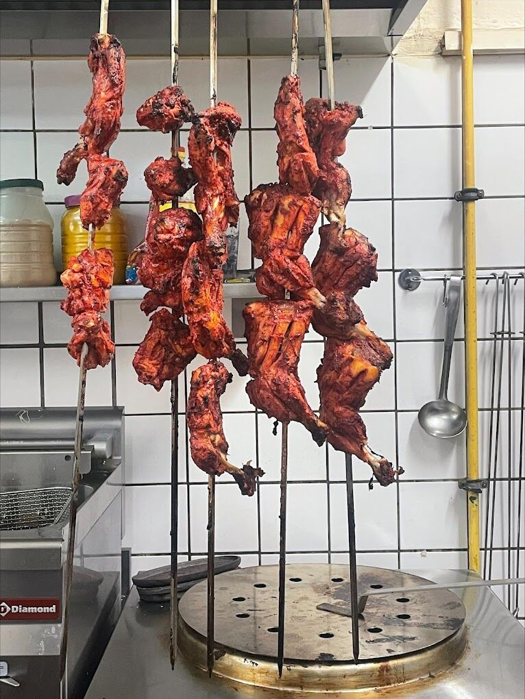 Tandoori chicken,