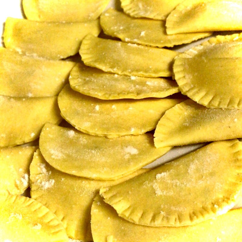 Les ravioles et leurs farces maison au saumon, yuzu, mascarpone et fêta !!!