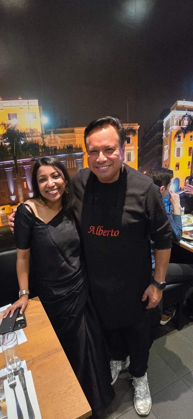 Nos visitó la famosa actriz indu Ashfika Rahman ganadora del premio pimchuk futuro generación!