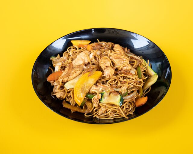 NOUILLES sautées POULET 10.50€€