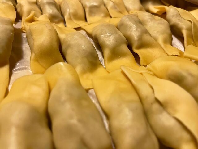 I nostri casoncelli fatti a mano