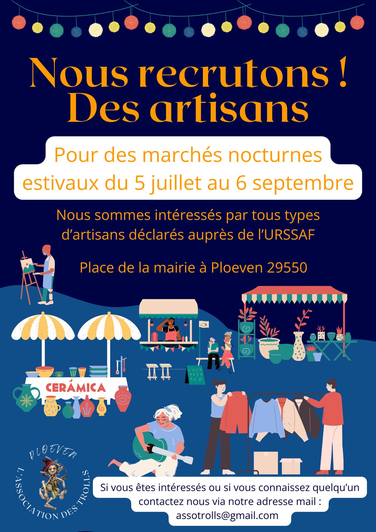 Marché nocturne des Trolls