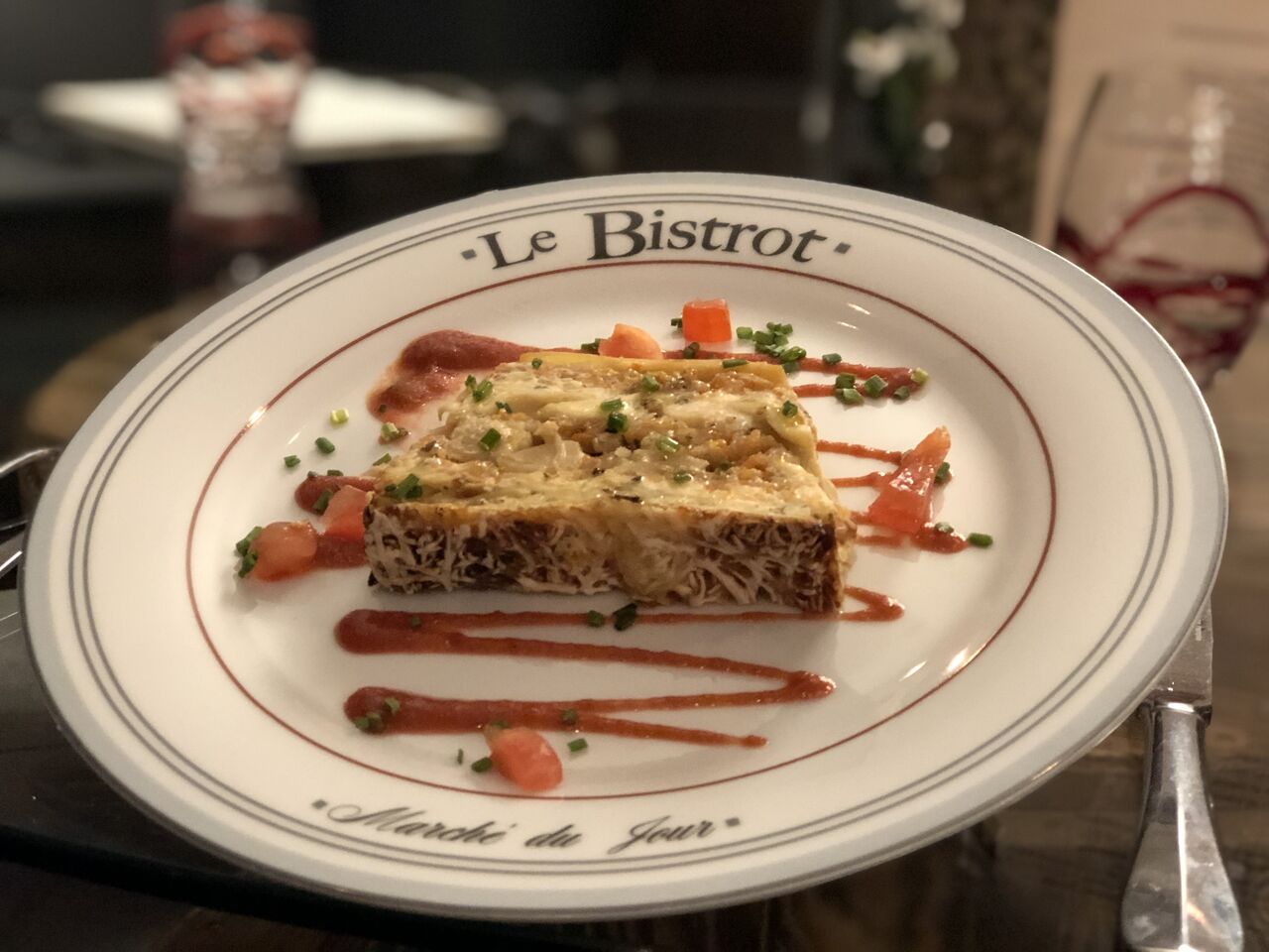 Terrine de lasagnes de pétoncles