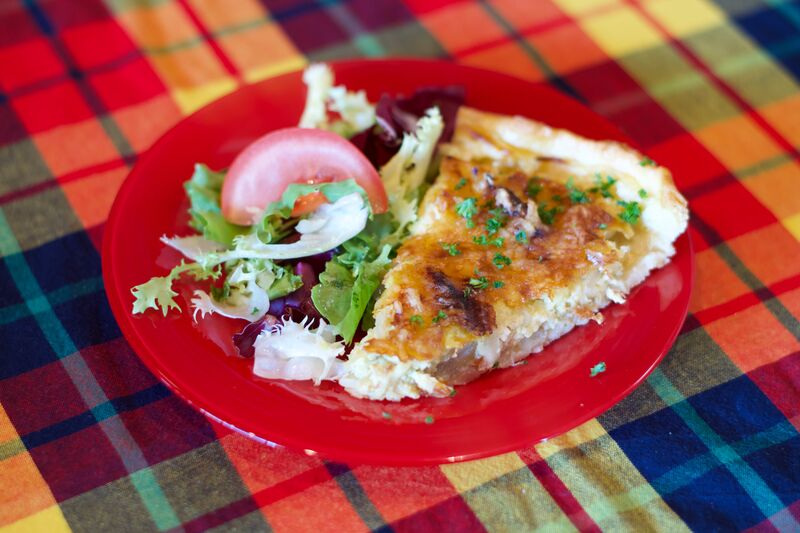 Tarte Poulet Lait de coco