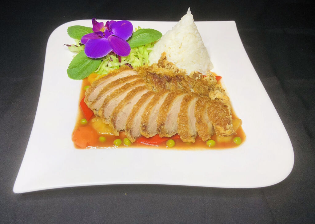 Nr.53: Knusprige Ente in süß-sauer Soße