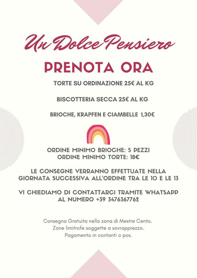 consegna a domicilio