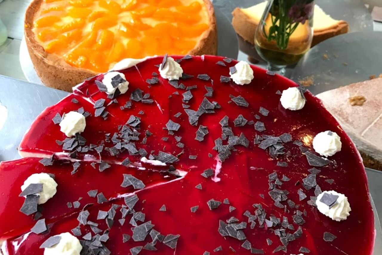 Selbstgebackenen Kuchen
