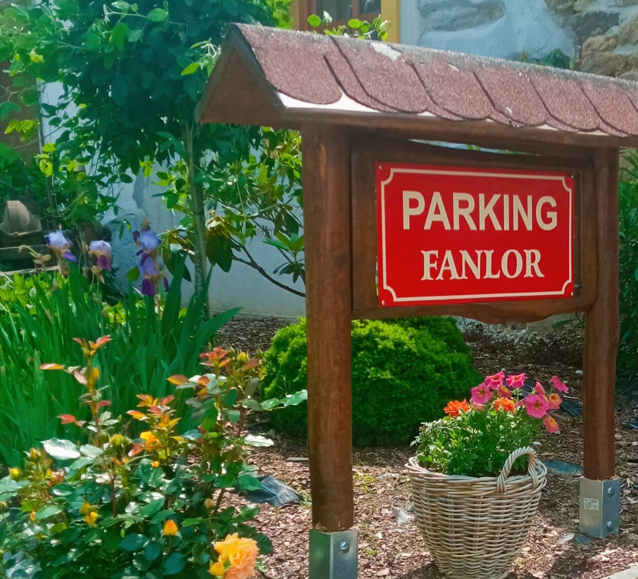 První parkoviště Pension Fanlor