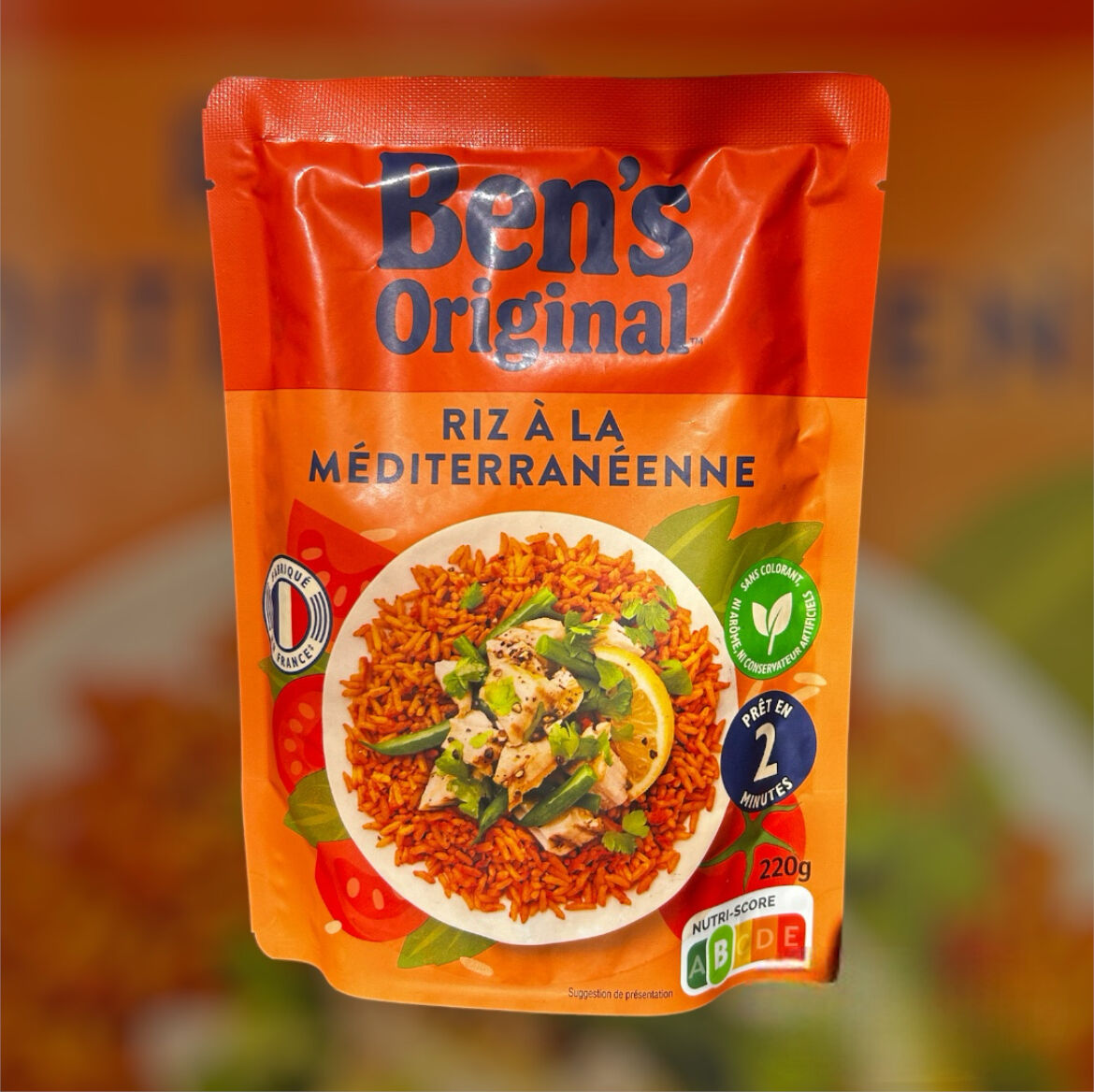 Riz à la Méditerranéenne [220g] - 3.90€