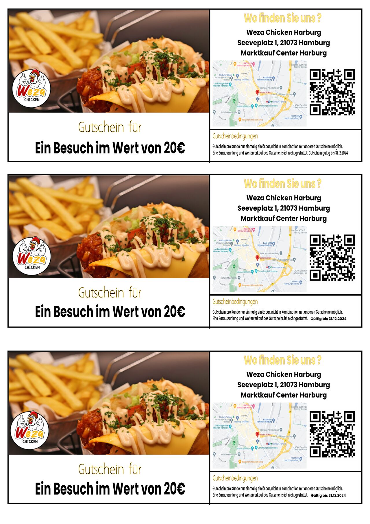 Gutscheine für Deine Liebsten