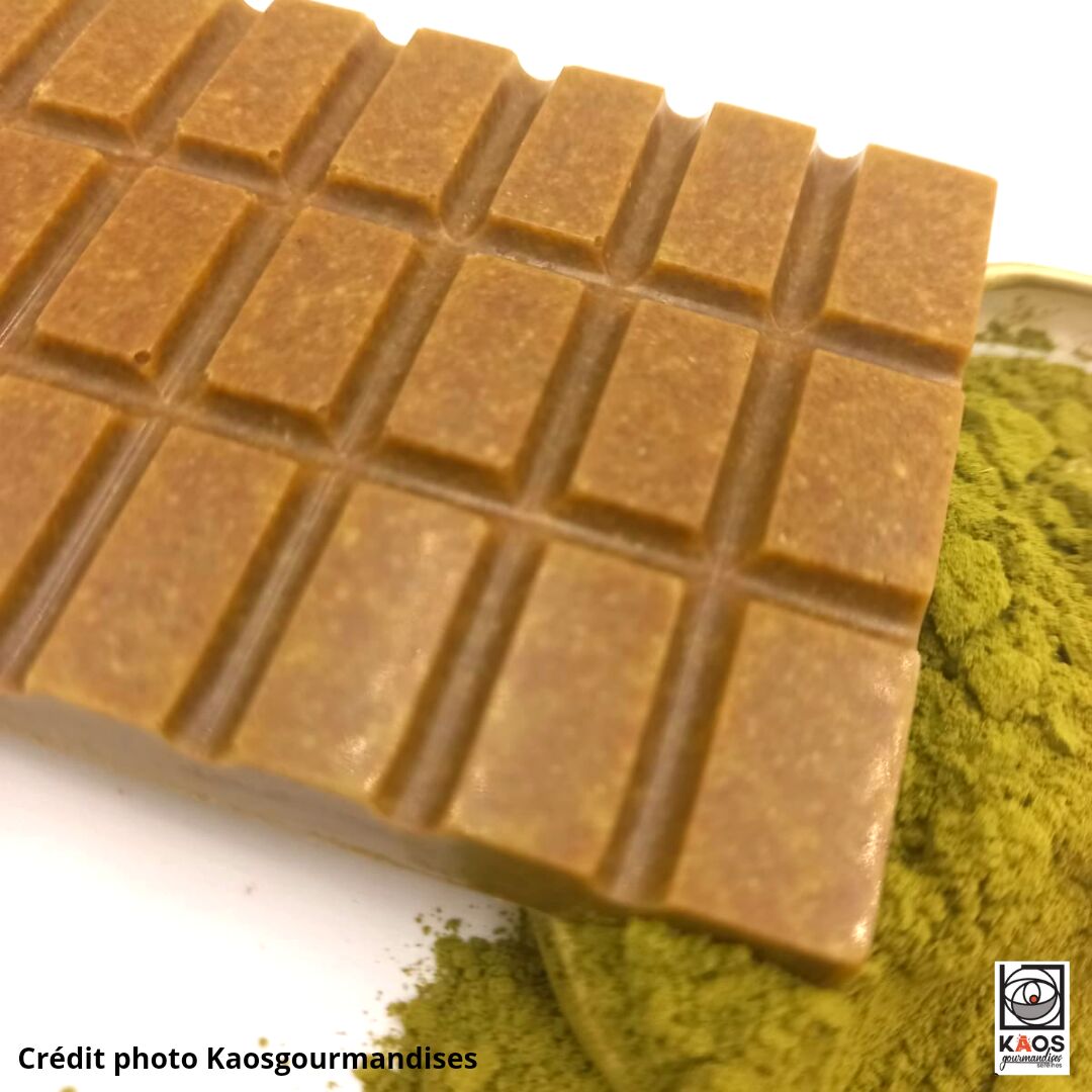 Tablette de gourmandise matcha 