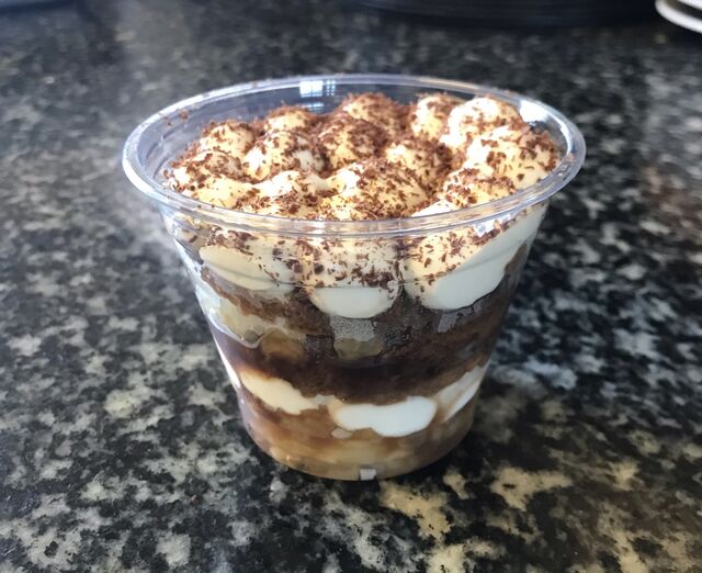 Tiramisu à emporter
