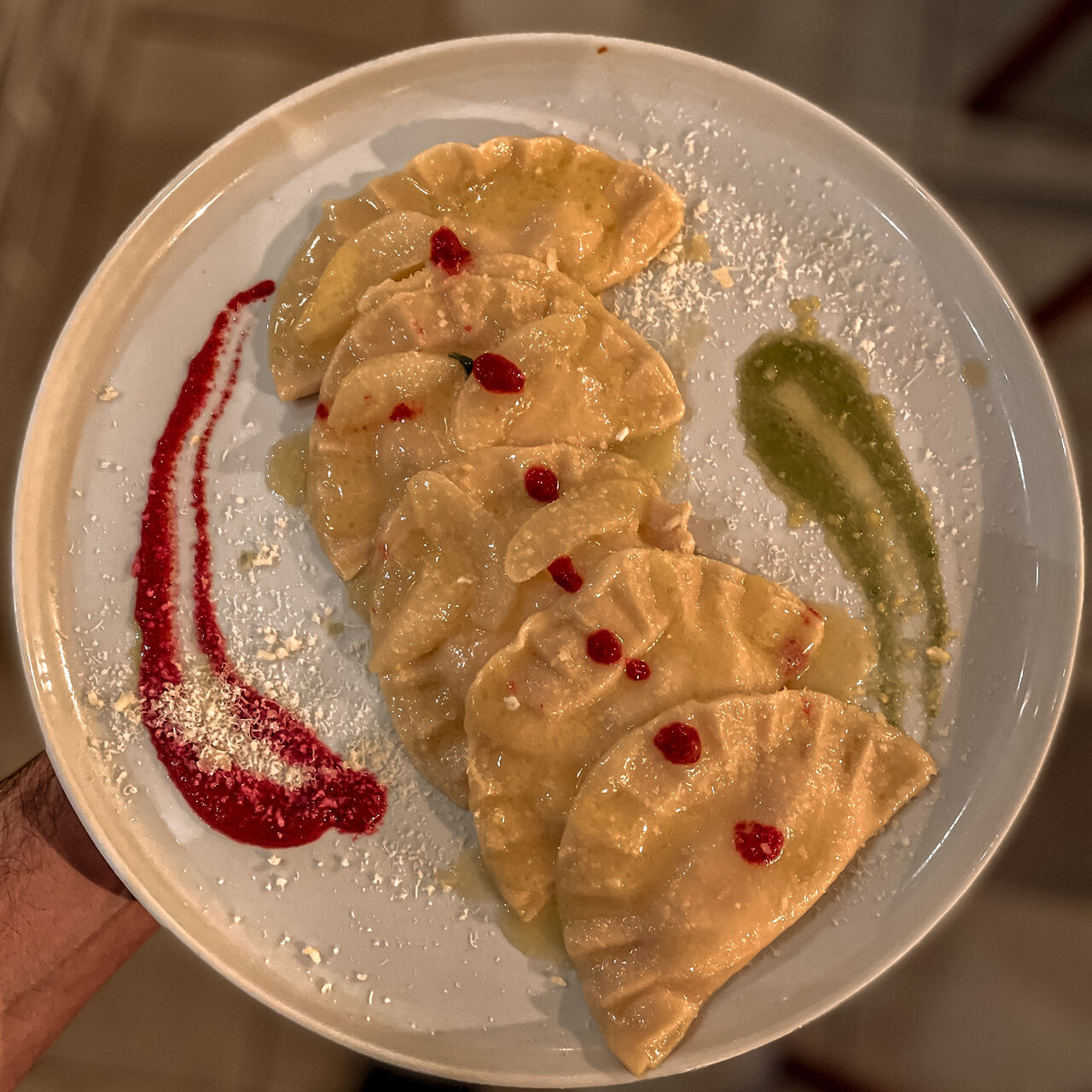 Hausgemachte Mezzelune