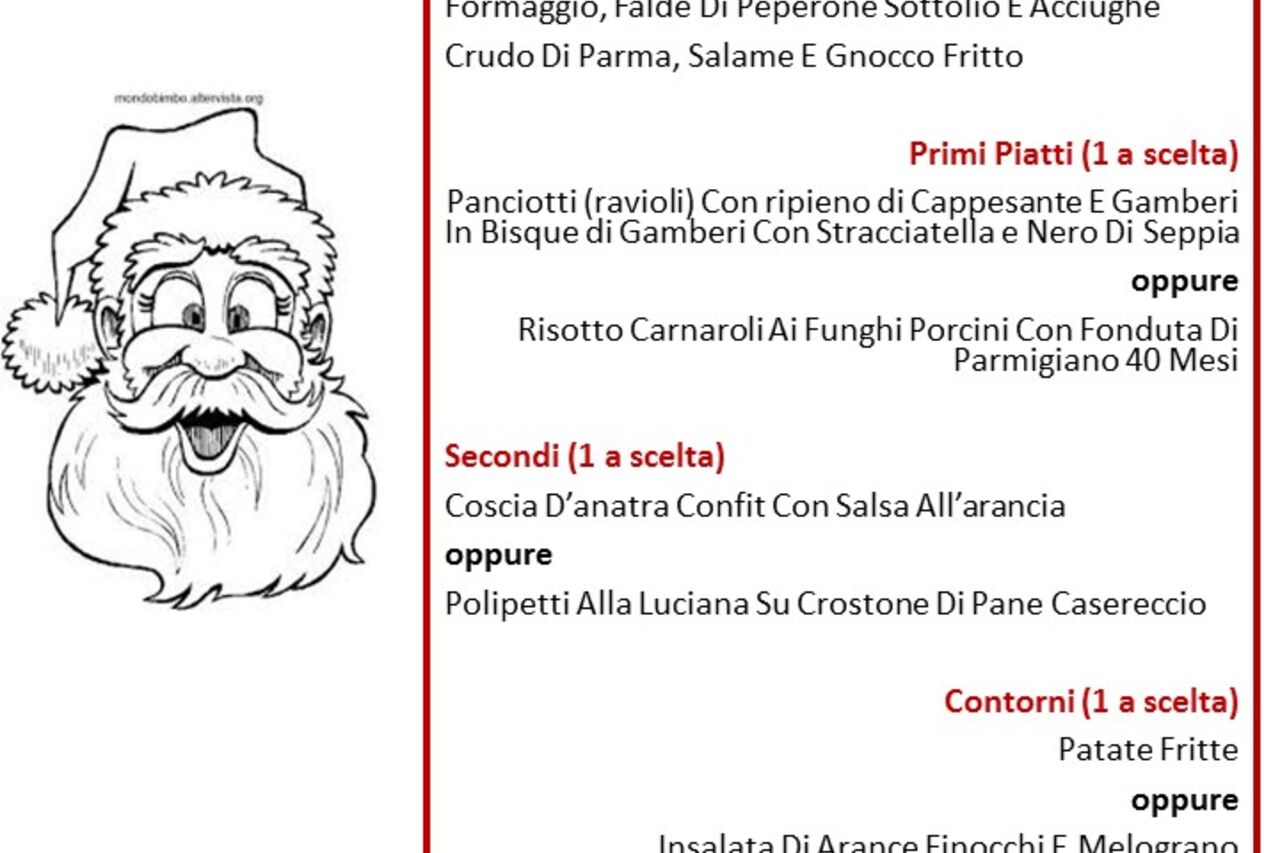 PRANZO DI NATALE 2022
