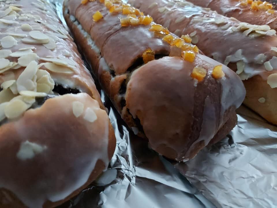 Gâteau roulé aux graines de pavot