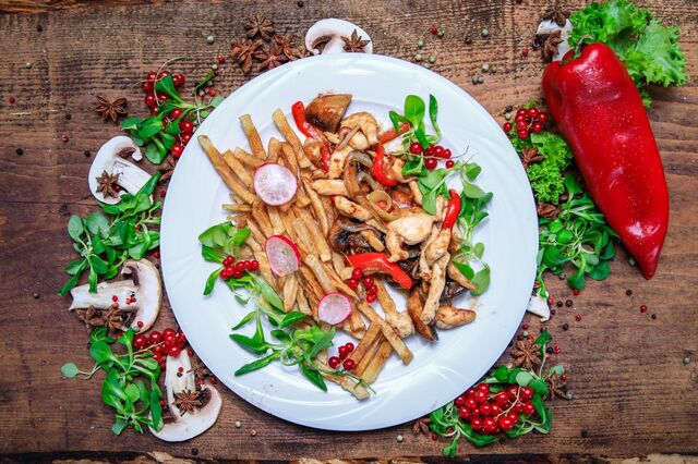 TIGAIE CU PIEPT DE PUI 