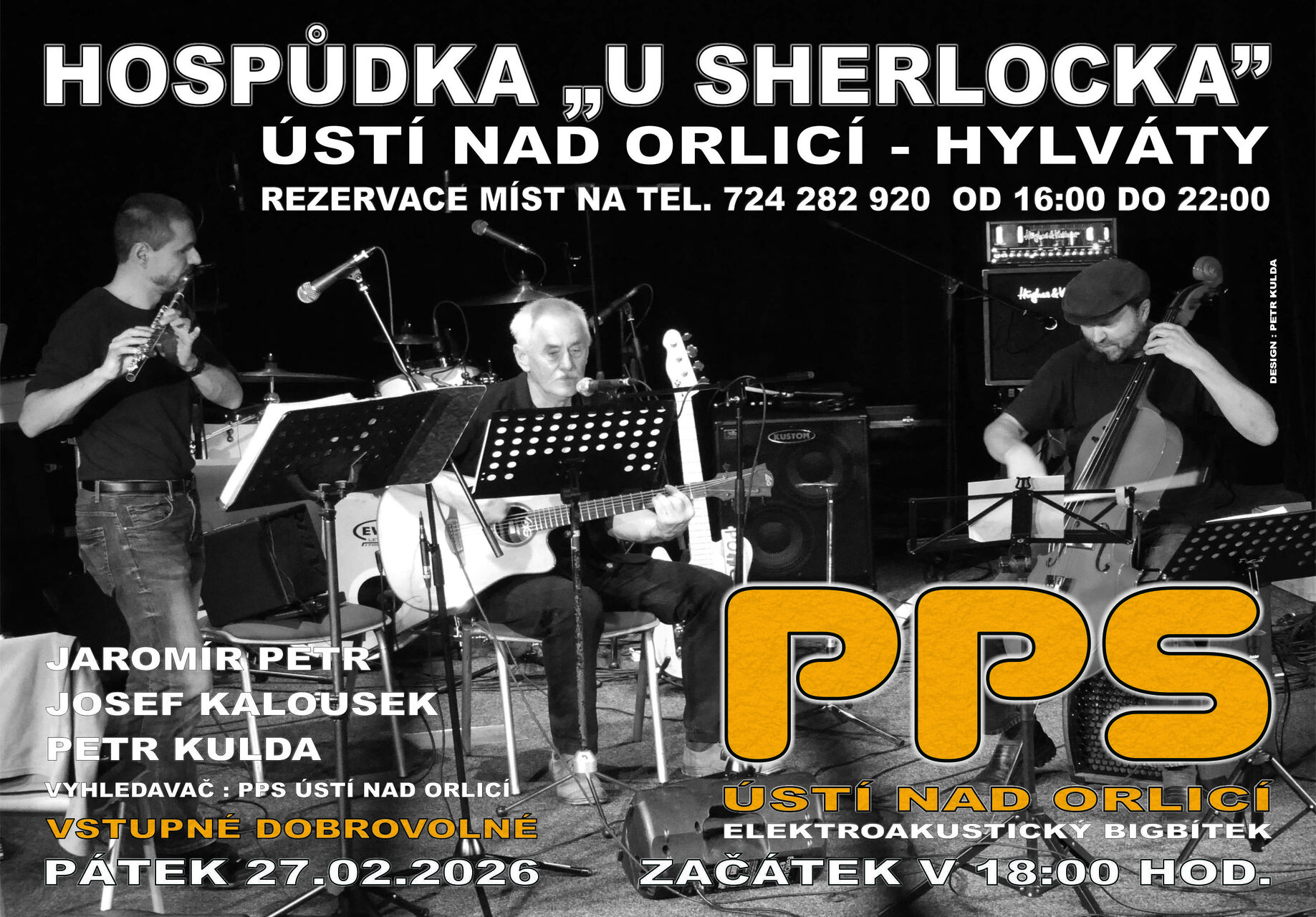 Pátek 27.2 PPS U Sherlocka