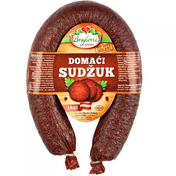 SUDZUK GOVEDI DOMACI BRAJLOVIC 300G