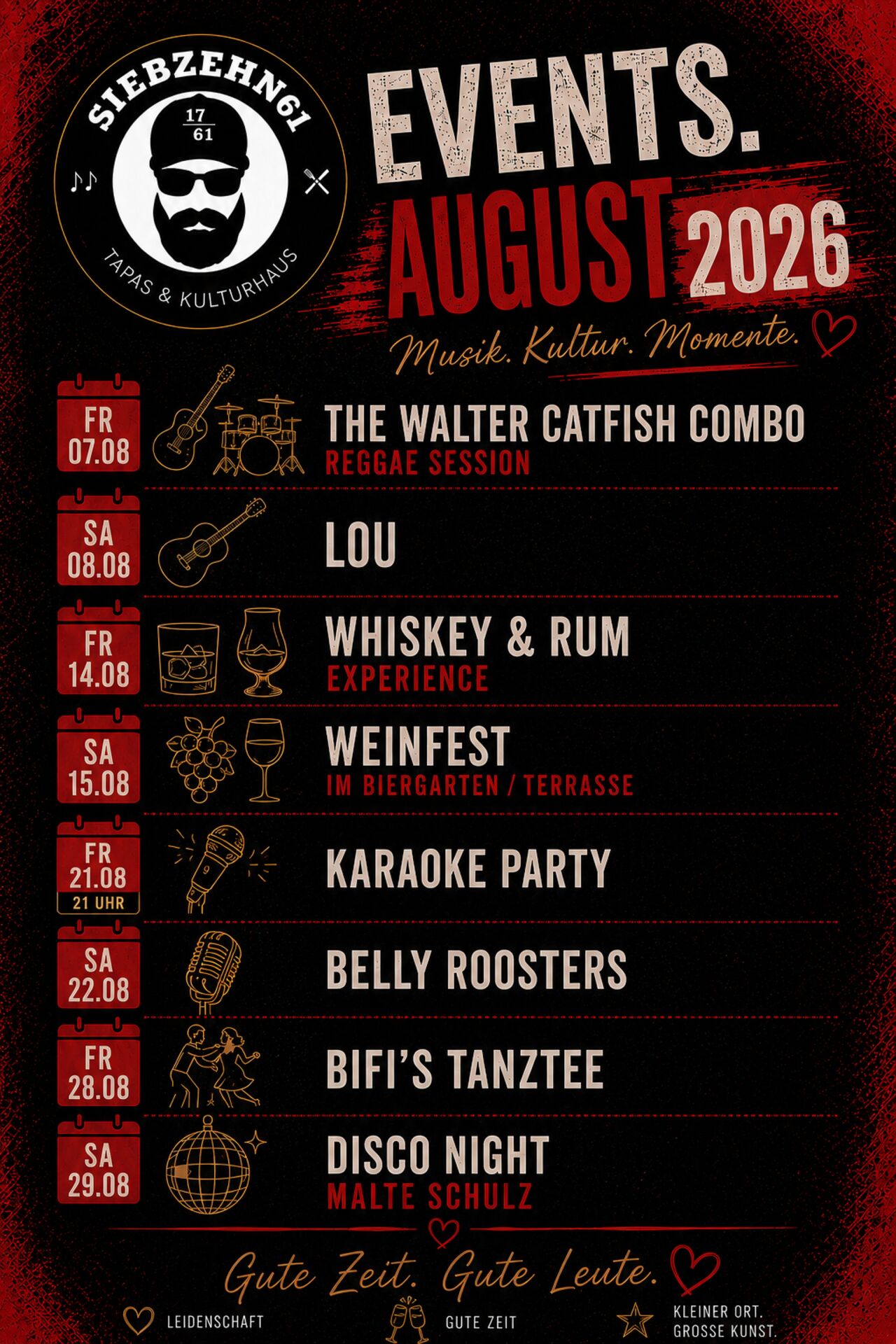 August Programm