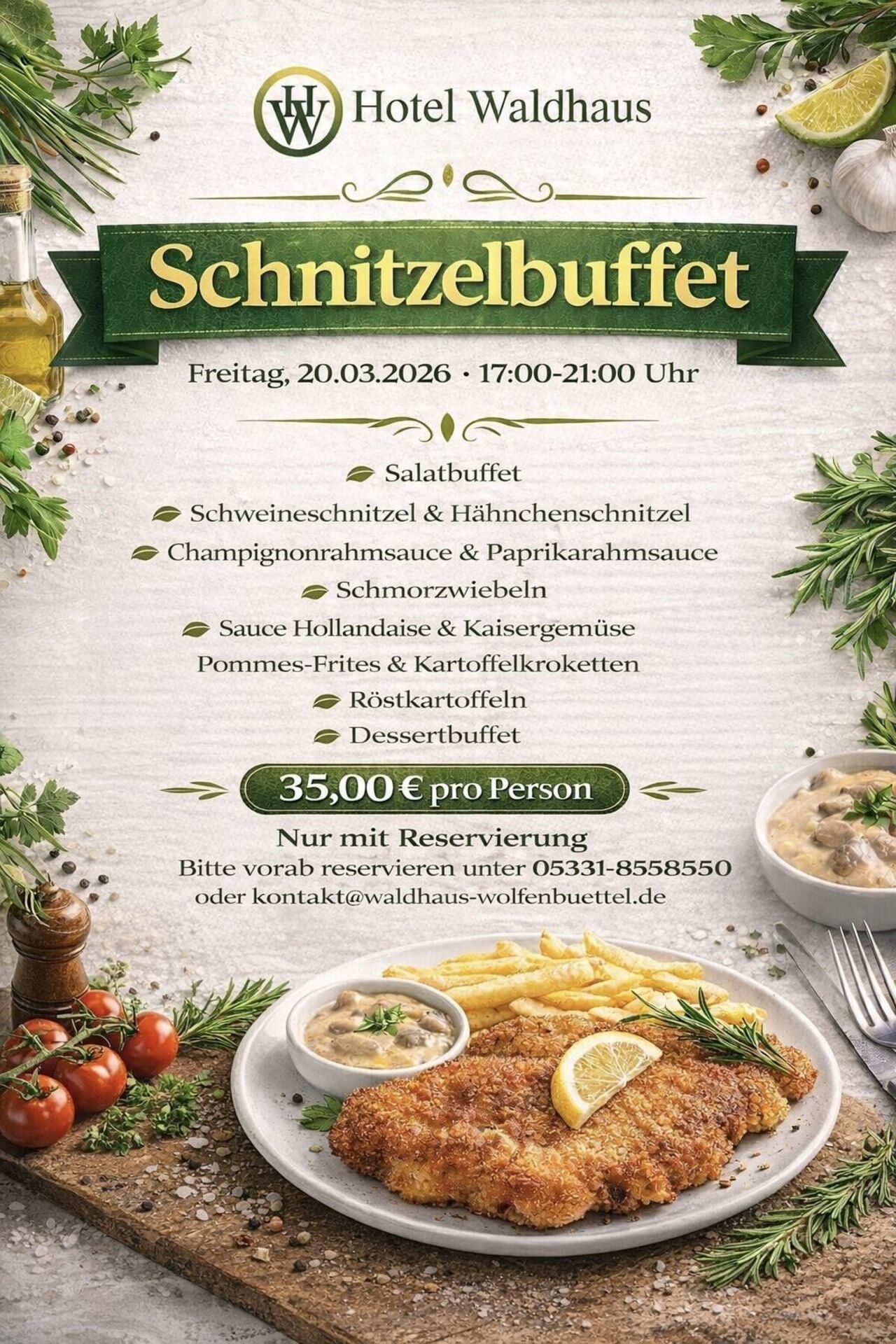 Schnitzelbuffet