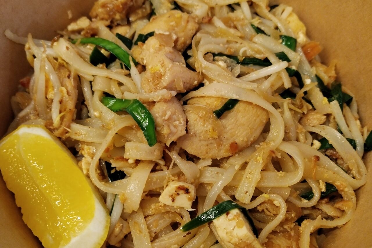 Pad THAI, un classique de la cuisine Thaïlandaise.