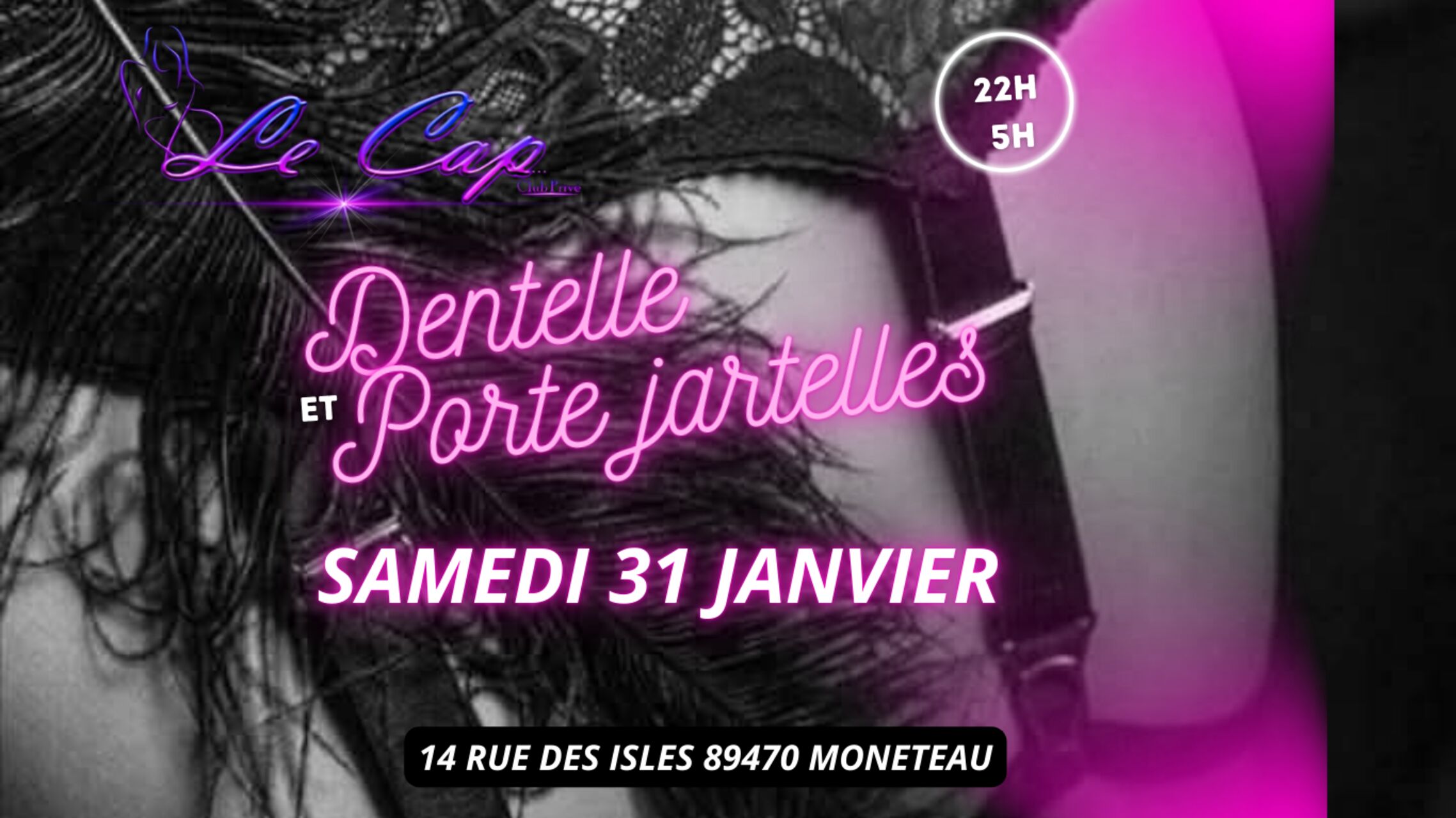 Dentelle et porte jartelles - Samedi 31 janvier