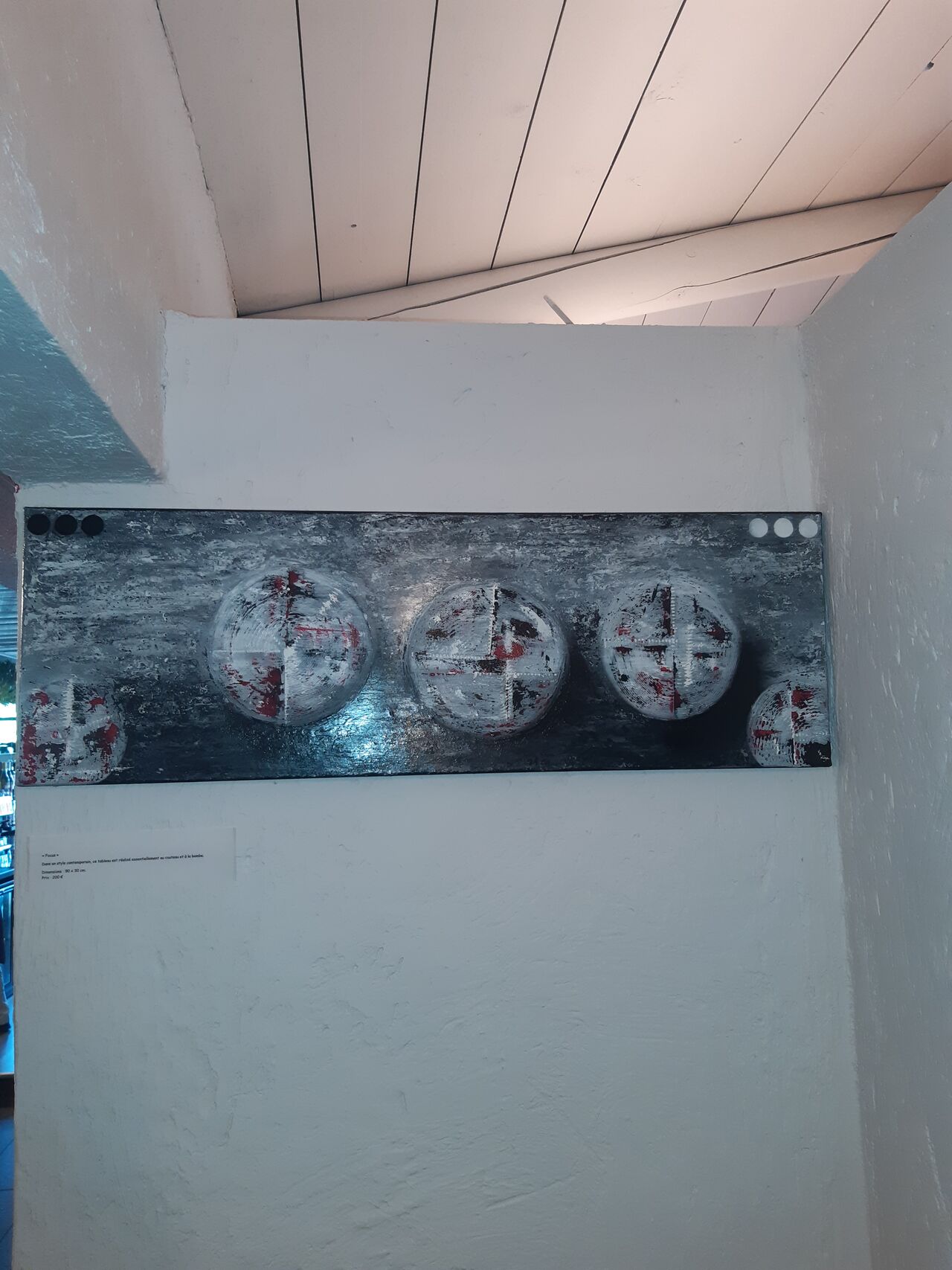 Salle 100, Tableau de VANINA CROMBEZ, Artiste Peintre