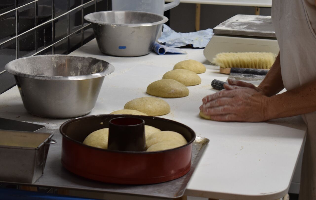 Façonnage de la brioche