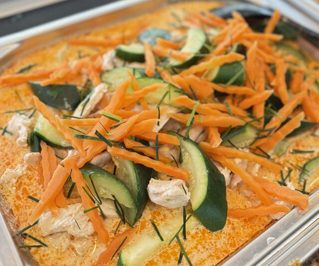 panang poulet coco
