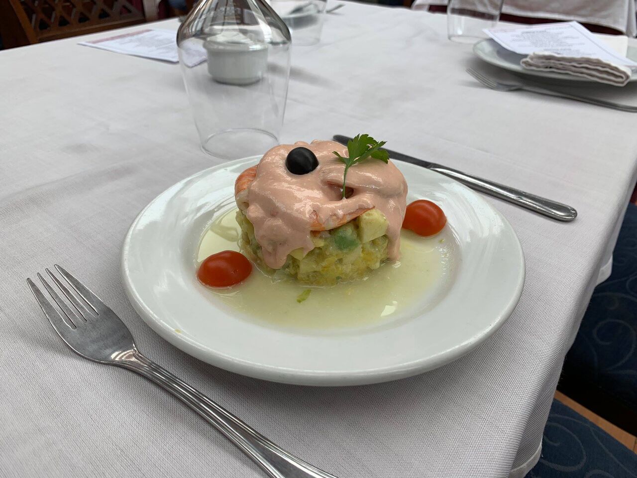 Coctel de langostinos