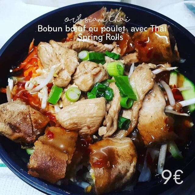 Bobun Thai au Poulet