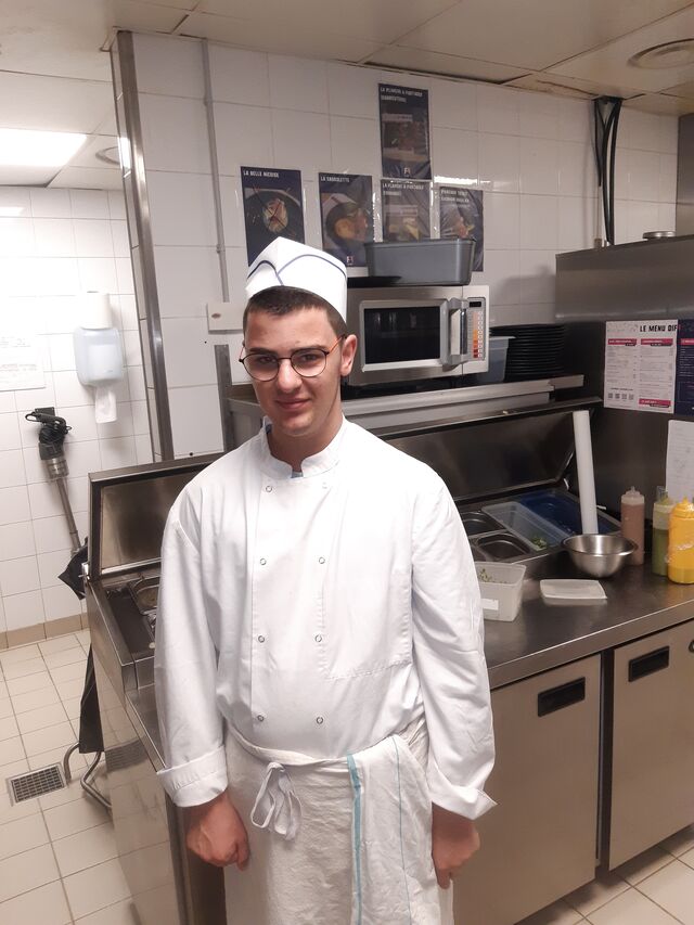 Maël, Stagiaire en Cuisine
