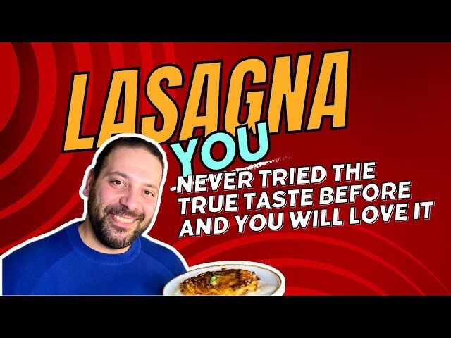 Lasagna alla bolognese