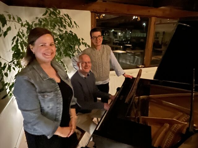1. Konzert an unserem Flügel mit Swantje +Klaus
