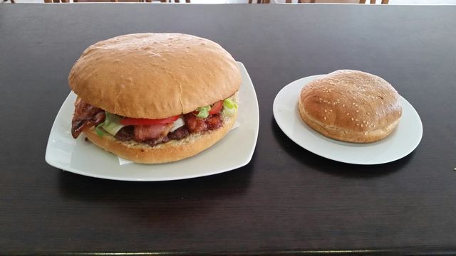 hamburguesa gigante