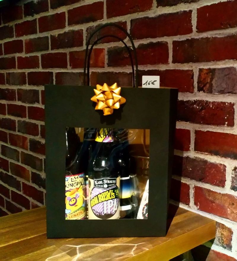 Idée cadeau, nous pouvons vous conseiller pour réaliser un coffret de bières surprises à offrir. 