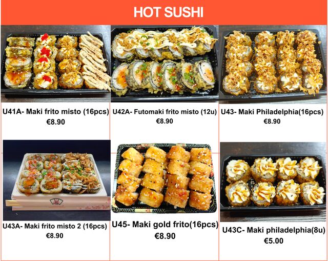 Hot sushi