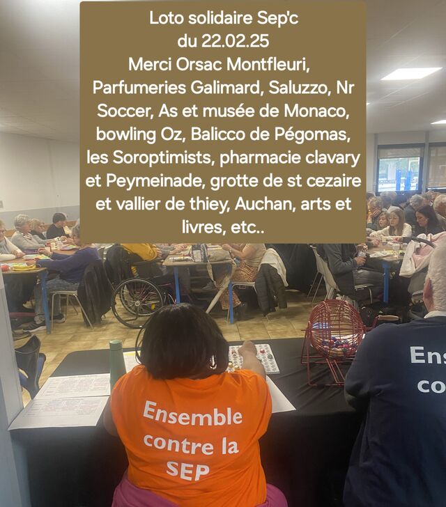 Remerciements loto solidaire plan de Grasse !! :)