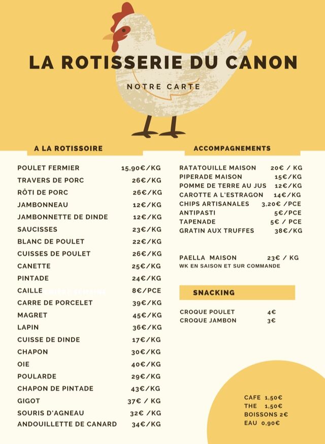 Notre carte 