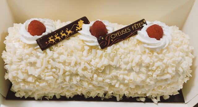 Bûche Edelweiss