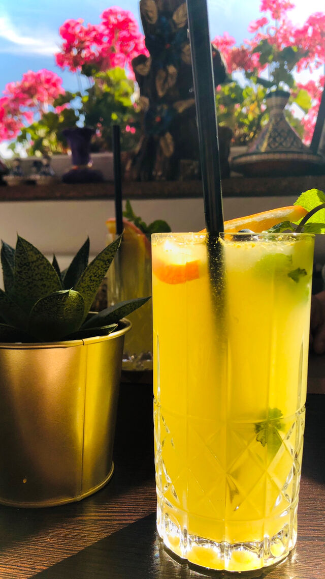 Unsere beliebt, hausgemachte Zitronen-Minz-Limonade??