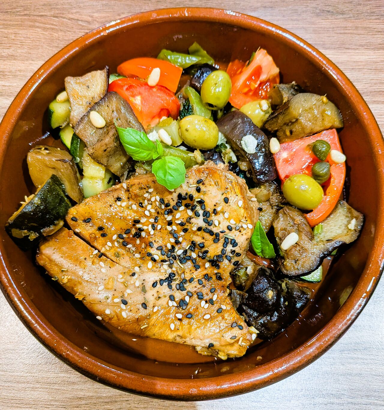 Caponata au thon 13.00€ à emporter