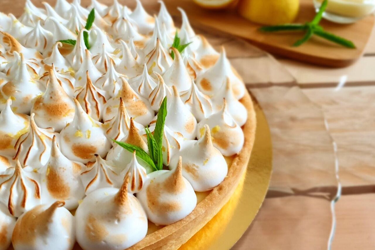 Tarte au citron meringuée