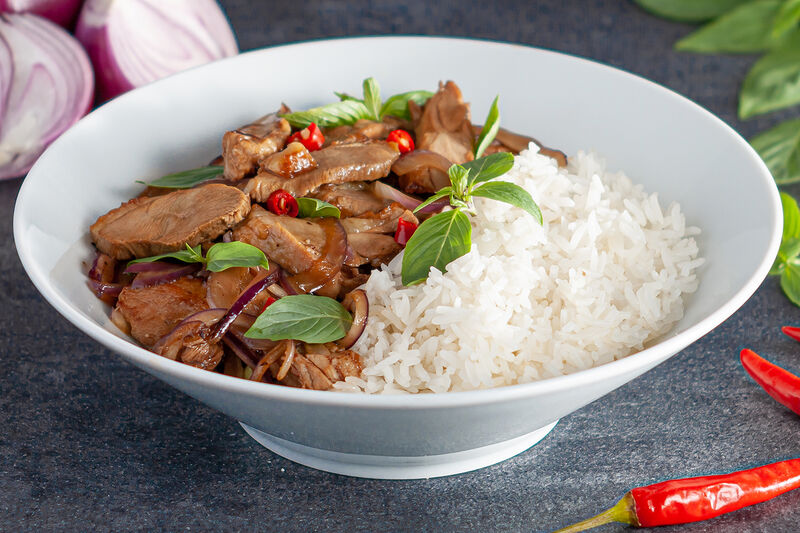 Canard au baislic 12,50€