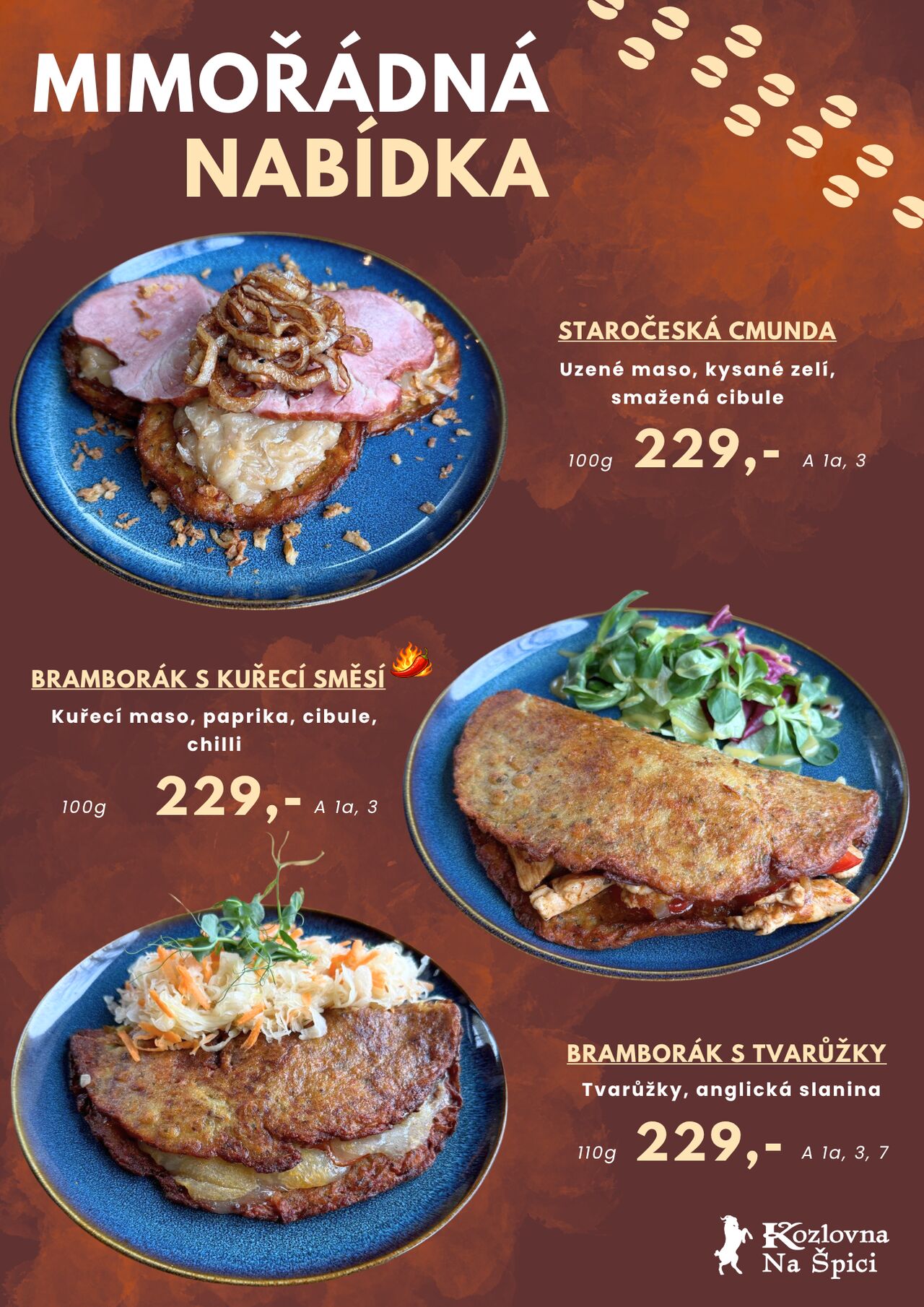 Křupavé speciality z bramboráku