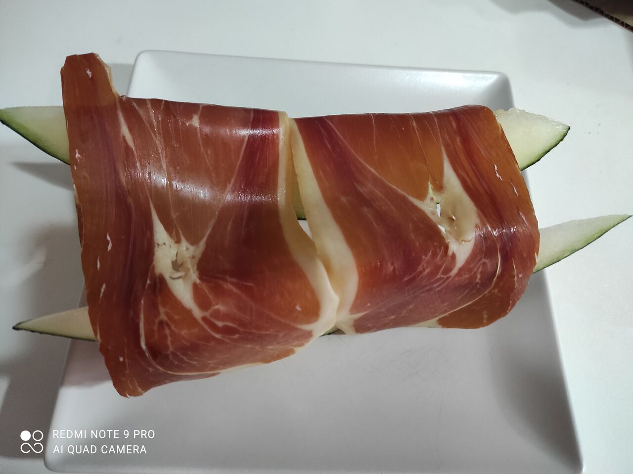 Melón con jamón serrano 